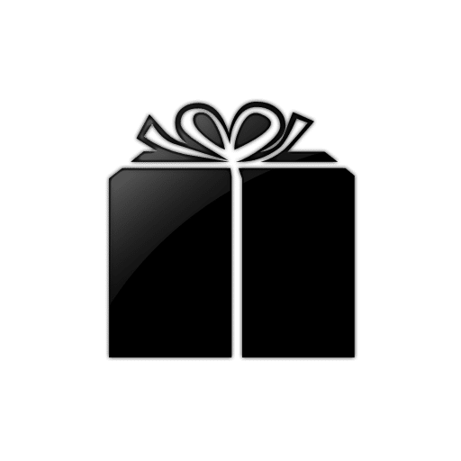 black gift box