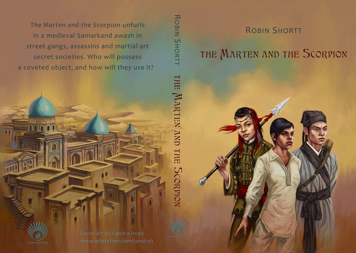 Read more about the article Cover reveal: The Marten and the Scorpion by Robin Shortt
