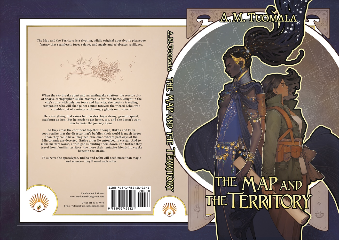 Read more about the article Cover Reveal: The Map and the Territory by A.M. Tuomala